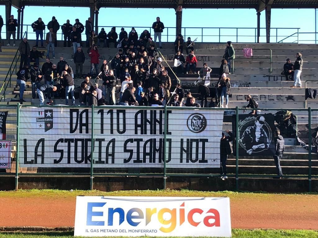 Il Casale è 1-0 sul Verbania dopo 45'